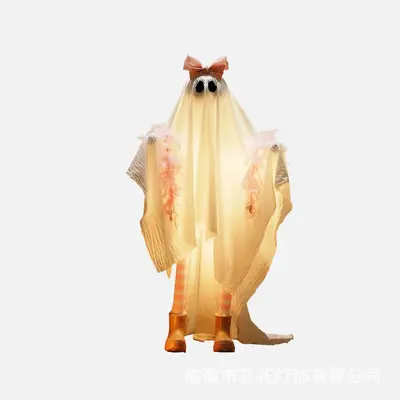 Halloween Glowing Ghost Lamp Ornament for Bar Decoration