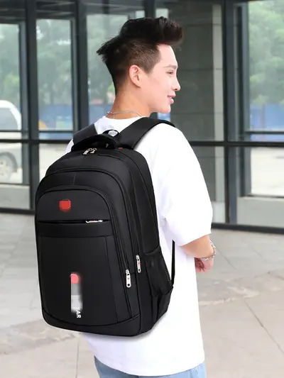 Men's Military-Style Large-Capacity Laptop Backpack 17 - 4