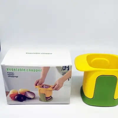 Multifunktionaler Gemüseschneider und Würfelschneider für Kartoffeln und Zwiebeln