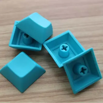 DSA düşük profilli PBT mekanik klavye tuş başlıkları çok renkli 1u tuş başlıkları MX çapraz krizantem tuş başlığı eşit yükseklikteki tuş başlıkları opak. - 3