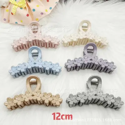 High-quality durable plastic hair clips with grip claw design, bath hair clips, hair accessories, head clips - wholesale direct from source, bulk orders welcome, from $2 stores - 8