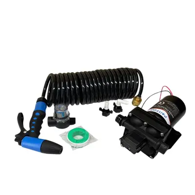 12V 24V Yüksek Basınçlı Yıkama Pompası, Diyaframlı Su Pompası, Yat ve Tekne İçin - 6