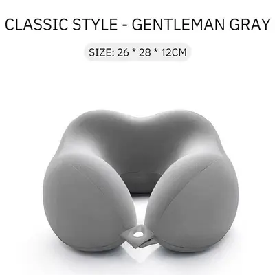 Memory Foam U-Kissen, Reisekissen für Nacken, atmungsaktiv - 9