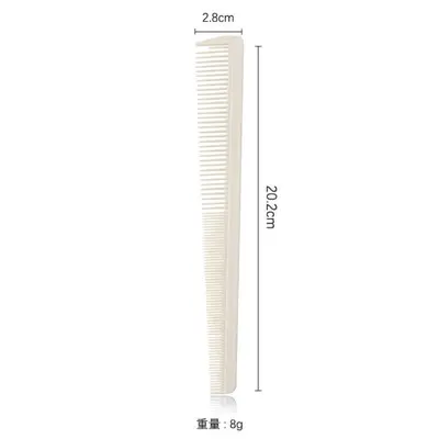 Professional Double-Sided Hairdresser Cutting Comb, Fine and Wide Teeth