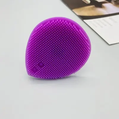 Silikon Gesichtsbürste Große Wassertropfen Herzform Gesichtsreinigungsbürste Manuelle Silikon-Shampoo-Bürste Gesichtsreinigungsmassagebürste - 10