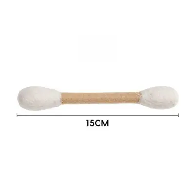 Pure Wool Cat Toy with Large Cotton Swab and Catnip - 10