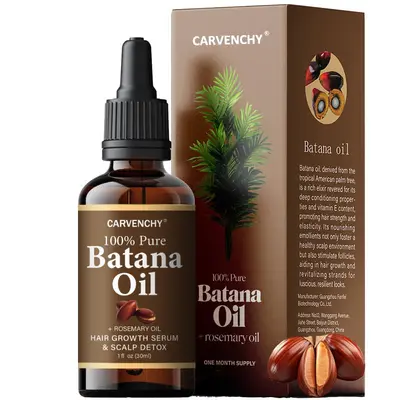 100% Pure Organic Batana Oil, Strengthens Hair and Supports Growth