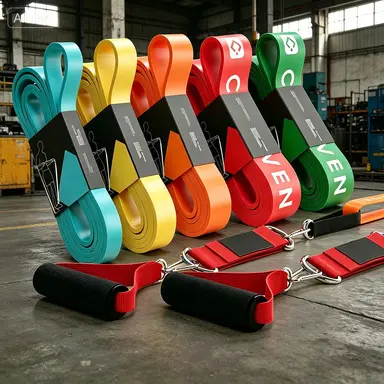 Yoga Direnç Bandı Gençler İçin Güç Antrenmanı Fitness Direnç Bandı Kalça Egzersizi Yardımcı Çekme Halatı Fabrika Üretimi Özel Logo