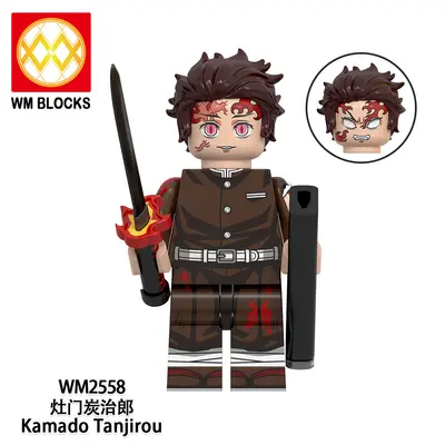 动漫系列人仔WM6163外贸袋装拼装积木儿童玩具批发2557-2564 - 8
