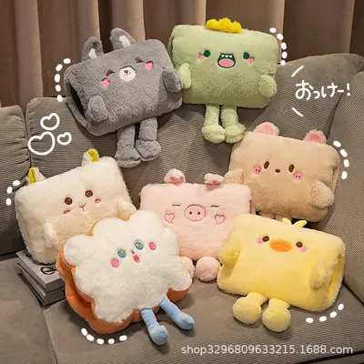 Rechargeable electric hand warmer, washable plush cover, explosion-proof - 2