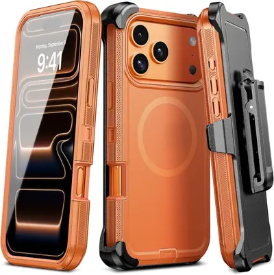 iPhone 18 Pro Max three-proof magnetic case, neutral colors - 7