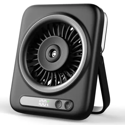 Taşınabilir USB Şarjlı Masaüstü Sprey Fan, Nemlendiricili, Büyük Su Deposu, 2026 Model
