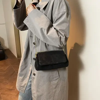 2026 Winter Women's Small Square Bag Single-Shoulder Crossbody Niche Design - 5
