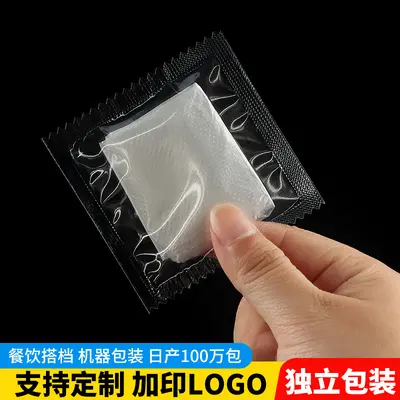 Individually Wrapped Food-Grade Transparent PE Disposable Gloves - 8