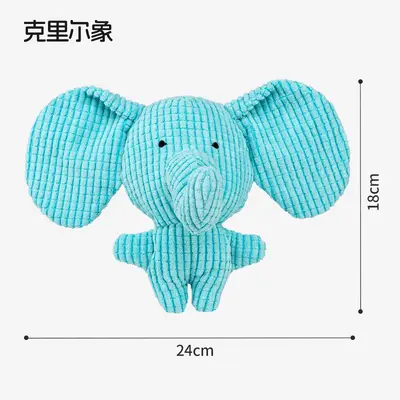 Durable Squeaky Plush Dog Toy for Chewing and Puppy Training - 9