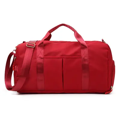 Dry and Wet Separation Sport Fitness Bag vom Hersteller, Herren Reisetasche, Yoga Tasche, LOGO hinzufügbar, großvolumiger Damen Rucksack