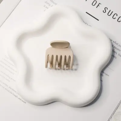 Çocuk Saç Klipsi Arka Kafası Mat Yarım Topuz Köpek Balığı Klipsi Saç Tutuşu Kırık Saç Örgüsü Saç Klipsi Basit Saç Aksesuarı - 11