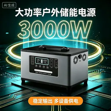 2000W Portable Power Station 220V Emergency Battery - 12