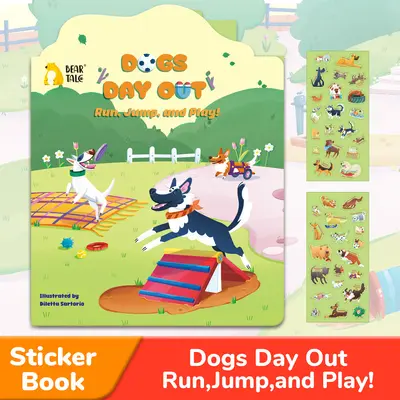DIY-Kinder-Stickerbuch mit Weihnachtsmotiven, wiederverwendbar - 12