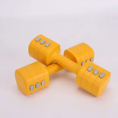 Adjustable dumbbell set for women, 5 kg, removable - 9