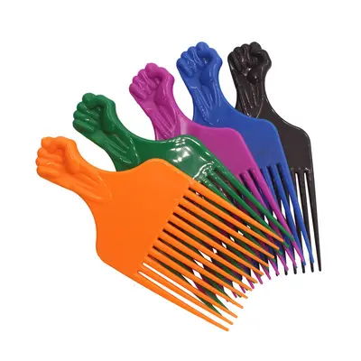 632 factory direct supply oil head comb professional styling collection hair fork comb large back head aircraft header placement comb export model - 8