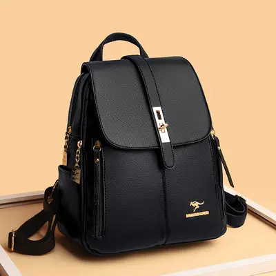 K Style Women's Backpack Elegant Large Capacity Business