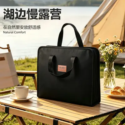 Outdoor Knife Set with Folding Cutting Board and Storage Bag