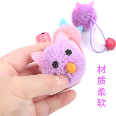 Çanlı fare şekilli kedi oyuncağı, ciyaklayan