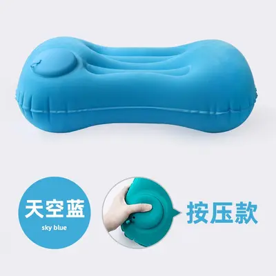 Inflatable U-Shaped Neck Pillow for Travel and Car - 11
