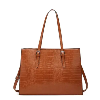 Women's Shoulder Bag, Large Capacity, Laptop Compartment - 10