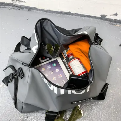 Reisetasche, Schulter-/Handtasche, Schuhfach, große Kapazität - 4