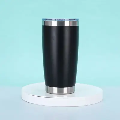 Çift katmanlı vakumlu araç bardağı 20 oz, 304 paslanmaz çelik - 8
