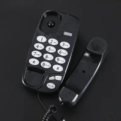 KX-T580 Wall-Mounted Small Intercom Telephone, English Menu, for Office and Hotel - 5