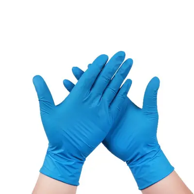 Disposable Nitrile Gloves for Kitchen and Laboratory, Latex