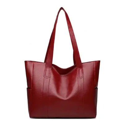 Women's large capacity shoulder bag, elegant and versatile commuter bag - 8