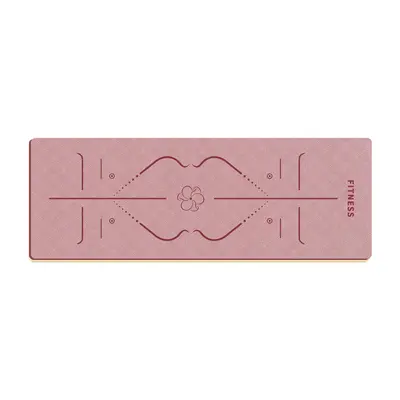TPE Yoga Mat Kalın Kaymaz Şok Emici Sessiz Fitness Dans Matı Özel Zemin Matı Kadın Fitness Ev Kullanımı - 6