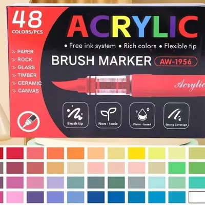 Acryl-Markerstift, sicher und ungiftig - 10