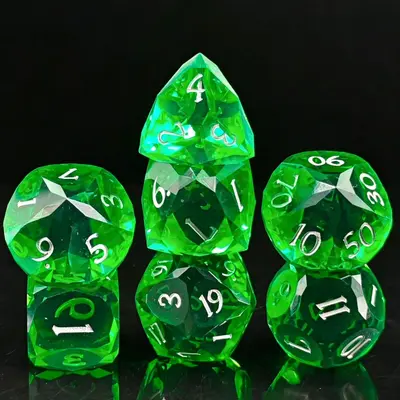 D20 D6 Polyeder-Würfelset für Dungeons & Dragons - 7