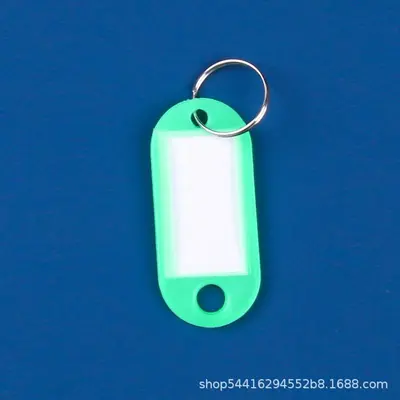 Numbered Writable PP Plastic Key Tag for Hotels - 10