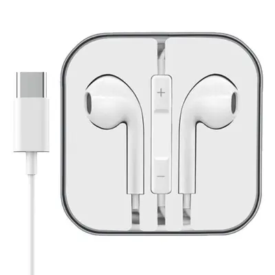 Kompatibel mit Huawei In-Ear-Kopfhörer kabelgebundene Kopfhörer Apple 15 Original mit Kabel spezialisierte Kopfhörer Type-C-Anschluss