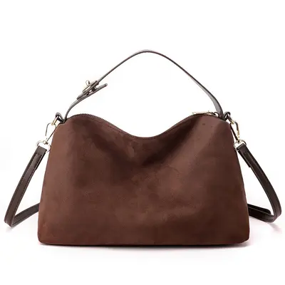 Women's Shoulder Bag, Large Capacity, Simple Commuter Design - 8