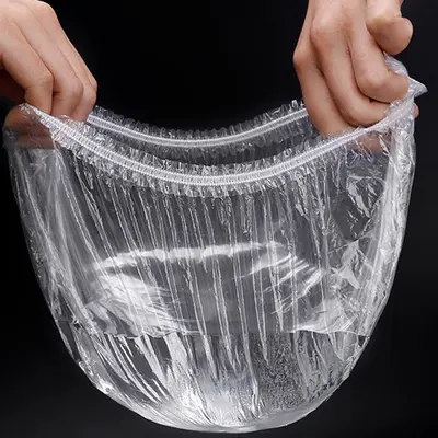 Disposable plastic wrap cover household food grade bag elastic kitchen waste fruit and vegetable protection cover