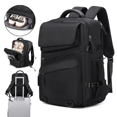 Business Backpack for Men and Women Large Capacity Expandable Laptop Backpack - 6