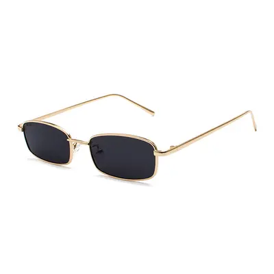 Retro Small Square Frame Sunglasses, Unisex, Polarized, for Driving - 5