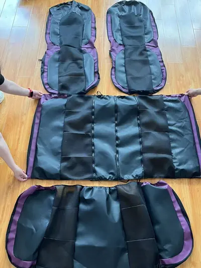 Leather Mesh Car Seat Cover, Breathable and Cool Seat Cushion Cover - 6
