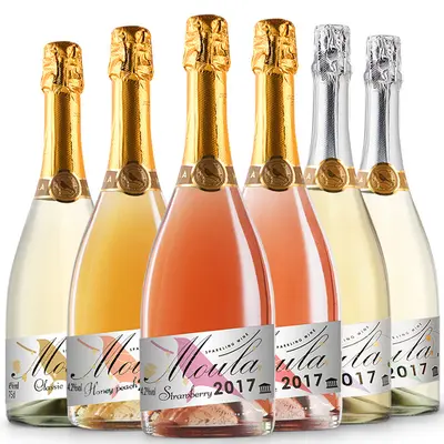 Mura Sparkling Wine Moscato Girl Six Flavors Sparkling Wine White Wine Grape Wine Fruit Wine Red Wine Wholesale