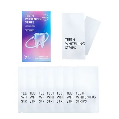 HP Teeth Whitening Strips, Dry Strips for Removing Yellowing and Tartar - 6