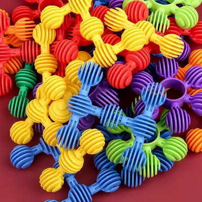 Soft Little Sun Flower Building Blocks for Ages 3-6