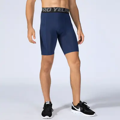 Men's Fitness Shorts with Pockets, Quick-Dry, Stretch, Model 1084 - 5
