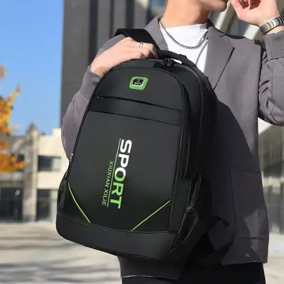 Large-Capacity Oxford Cloth Backpack, Student Schoolbag - 4